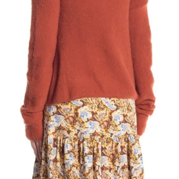 Free People Stormy Pullover, Brown, Size L - Picture 5 of 8